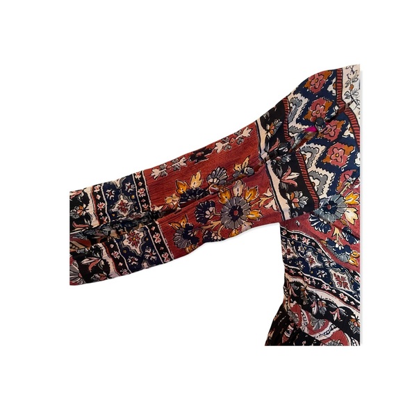 Billabong Tribal Terracotta Romper Boho Size Small - Picture 6 of 7